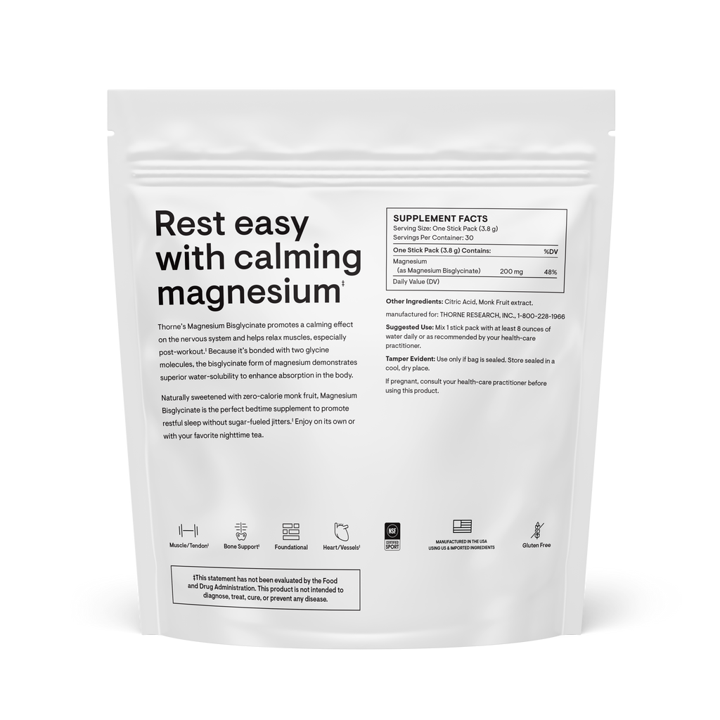 Magnesium Bisglycinate – Stick Packs