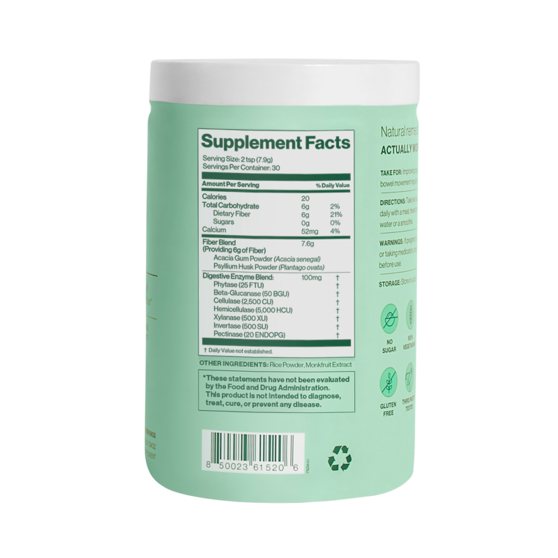 Daily Fiber + Digestive Enzymes