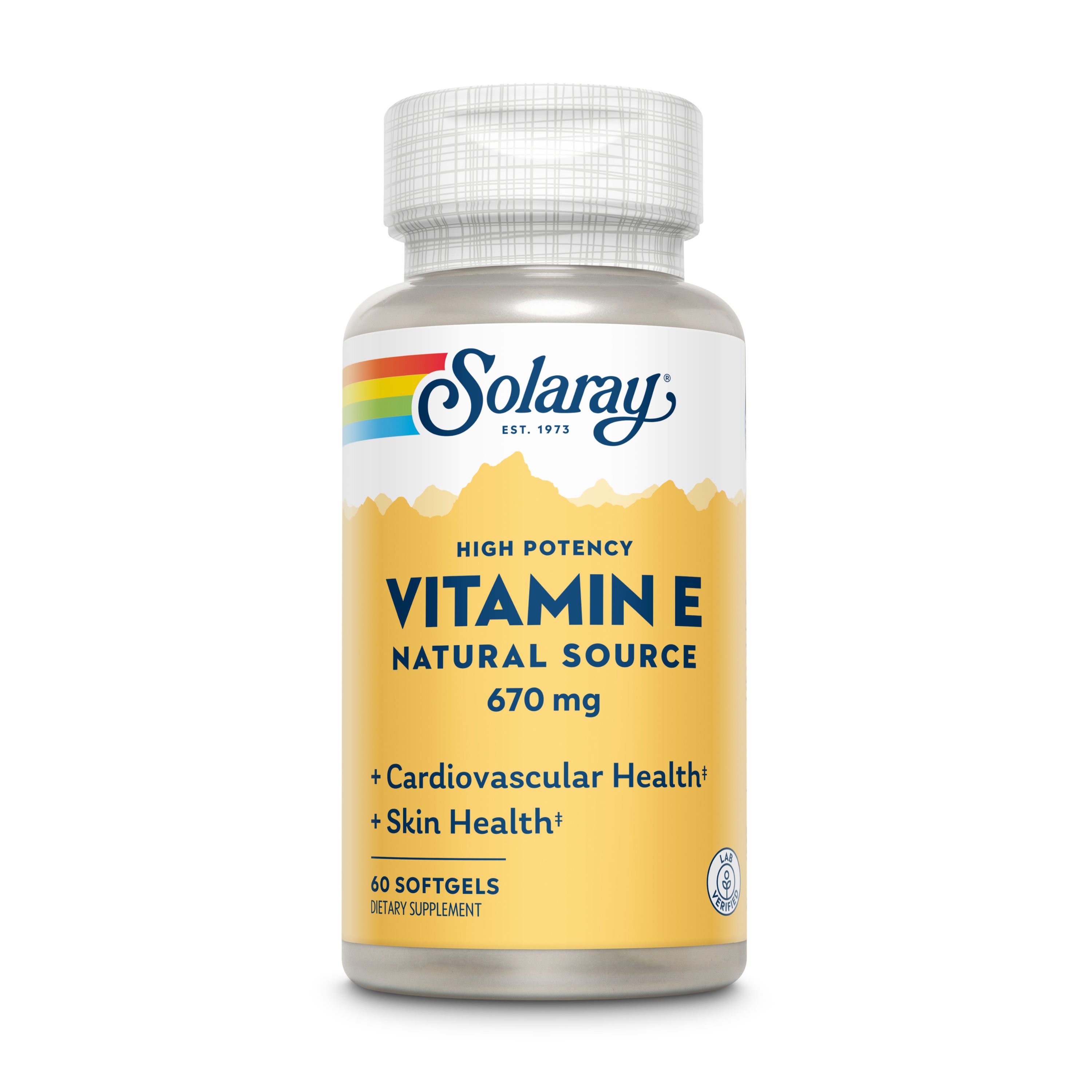 Vitamin E High Potency Natural Source Softgel