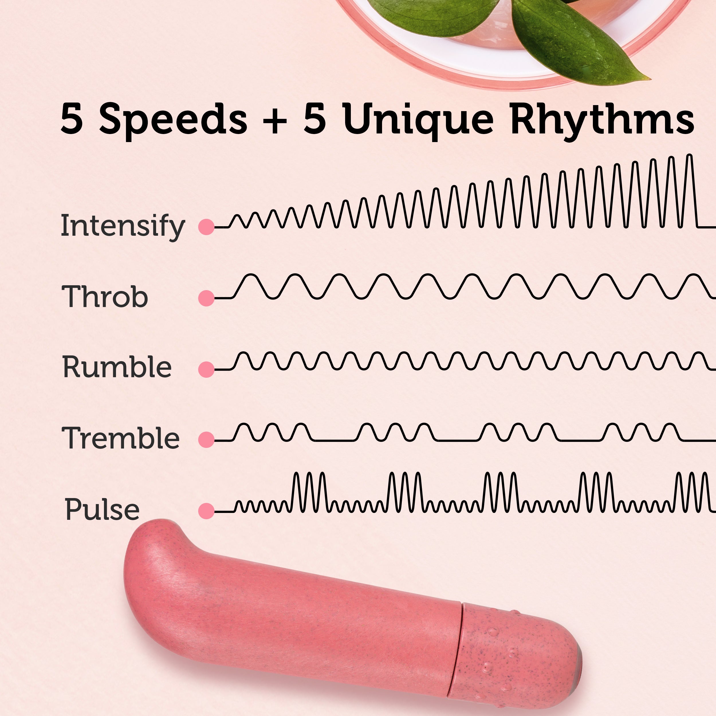 G-Spot Vibrator - Eco Love Curved
