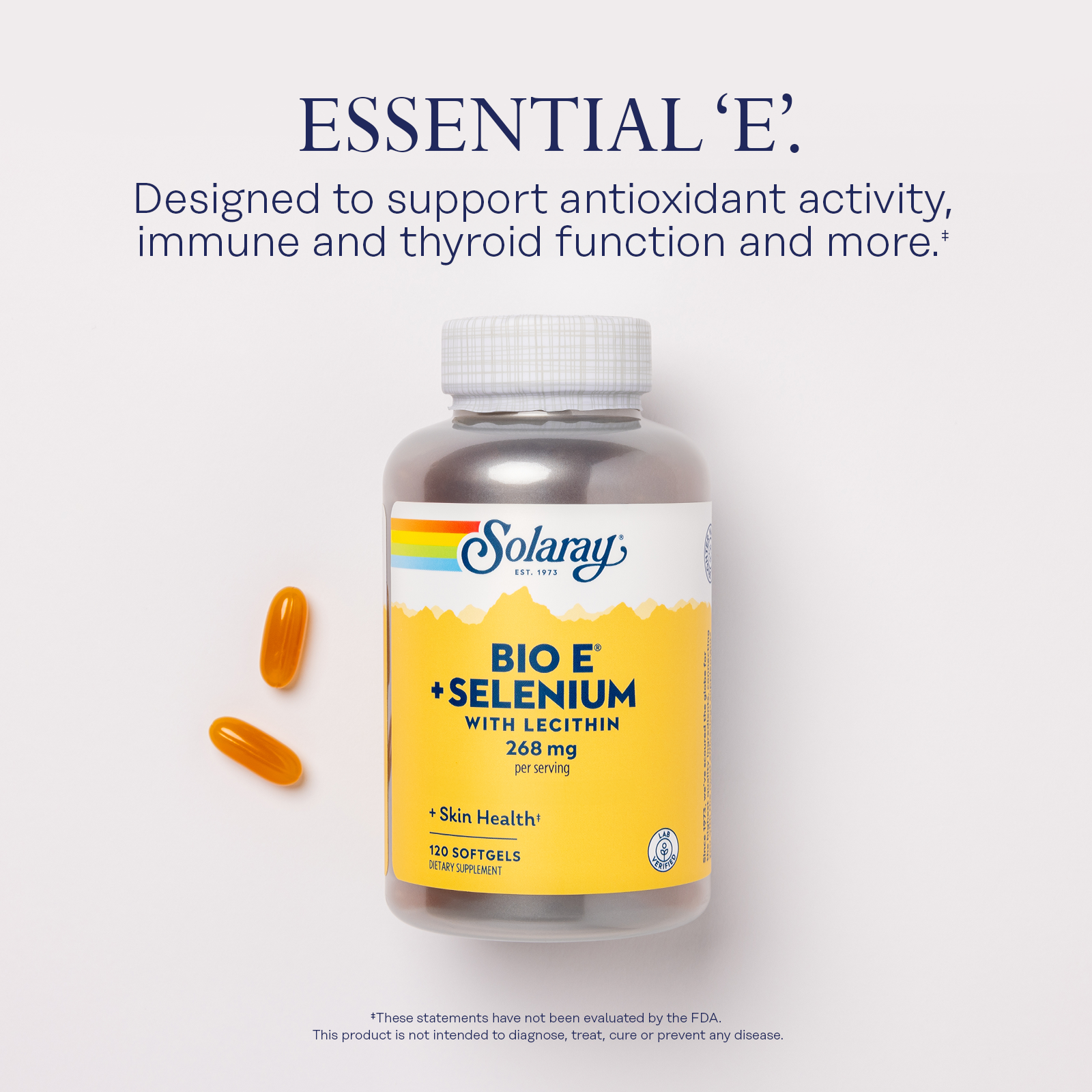 Bio E® + Selenium w Lecithin, 268 mg