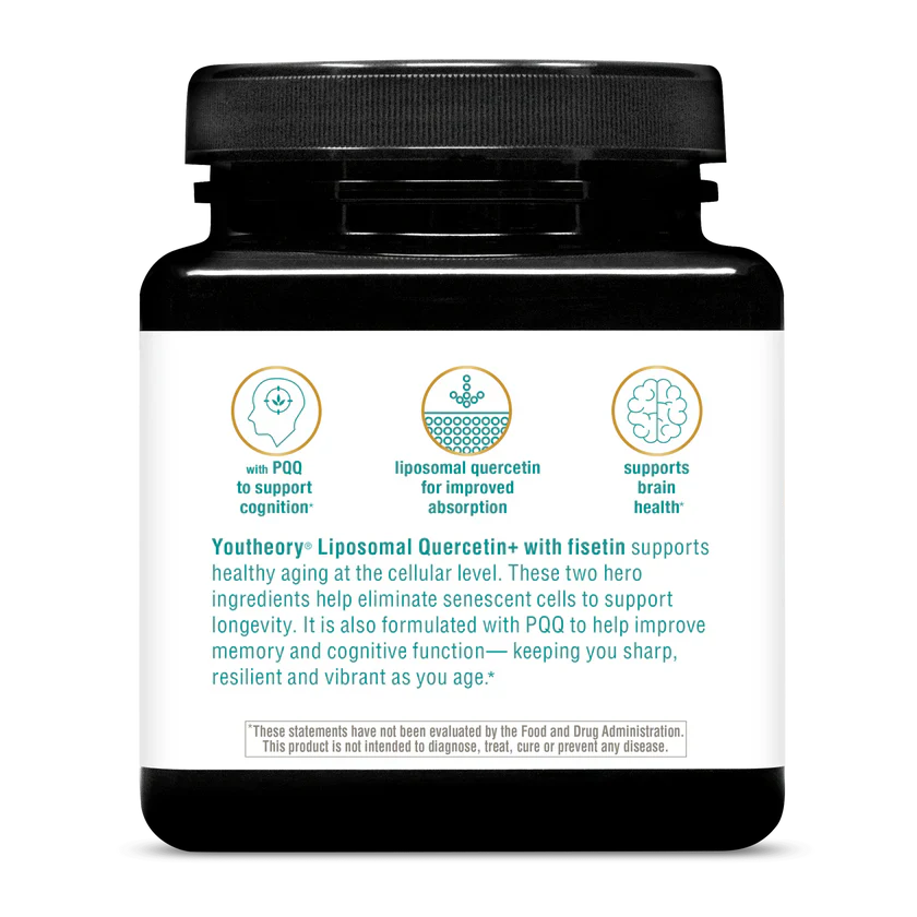 Liposomal Quercetin + Fisetin Capsules