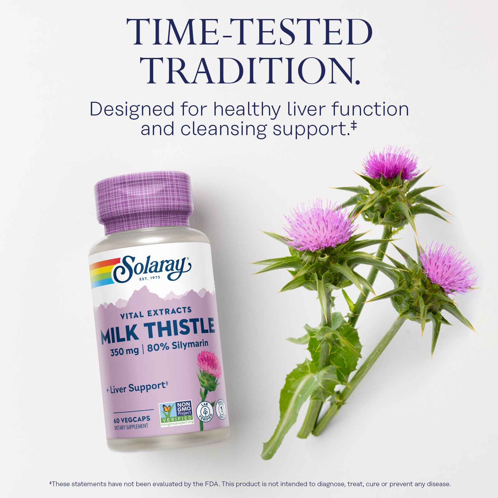 Vital Extracts Milk Thistle, 350 mg