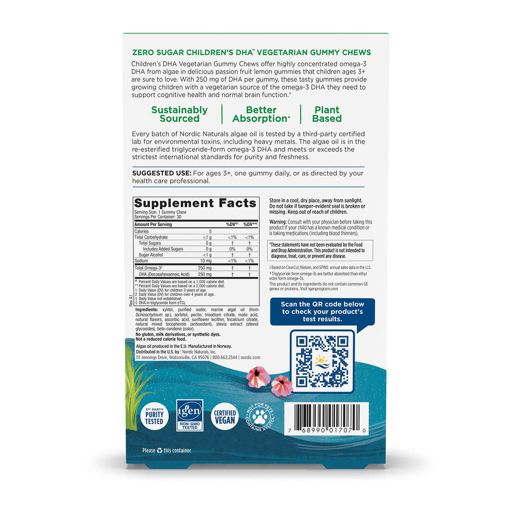 Children's DHA Veg Gummy Chew