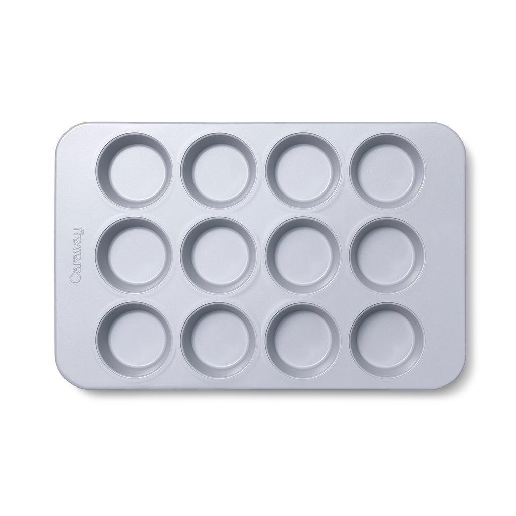 12-Cup Muffin Pan - 15.5x10” Non-Stick Ceramic