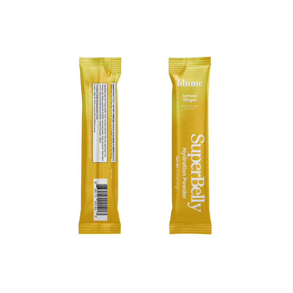 SuperBelly Gut-Building Hydration Drink Mix Powder Packets