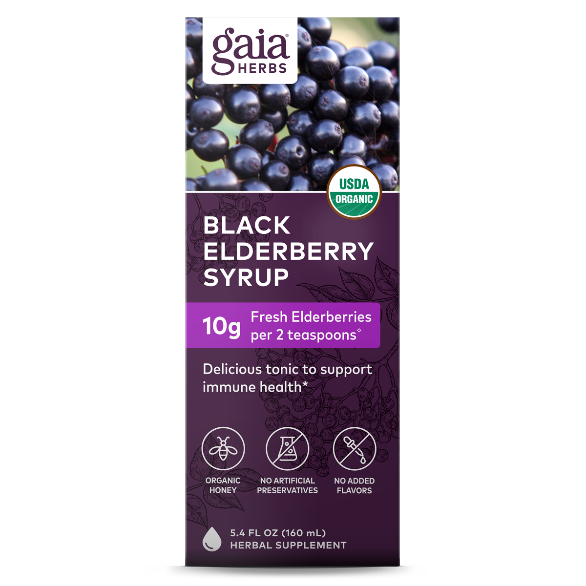 Black Elderberry Syrup