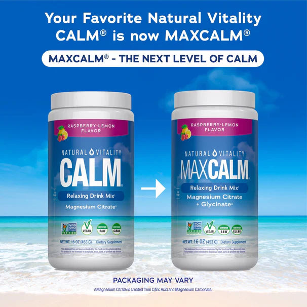 MAXCALM Powder Raspberry-Lemon