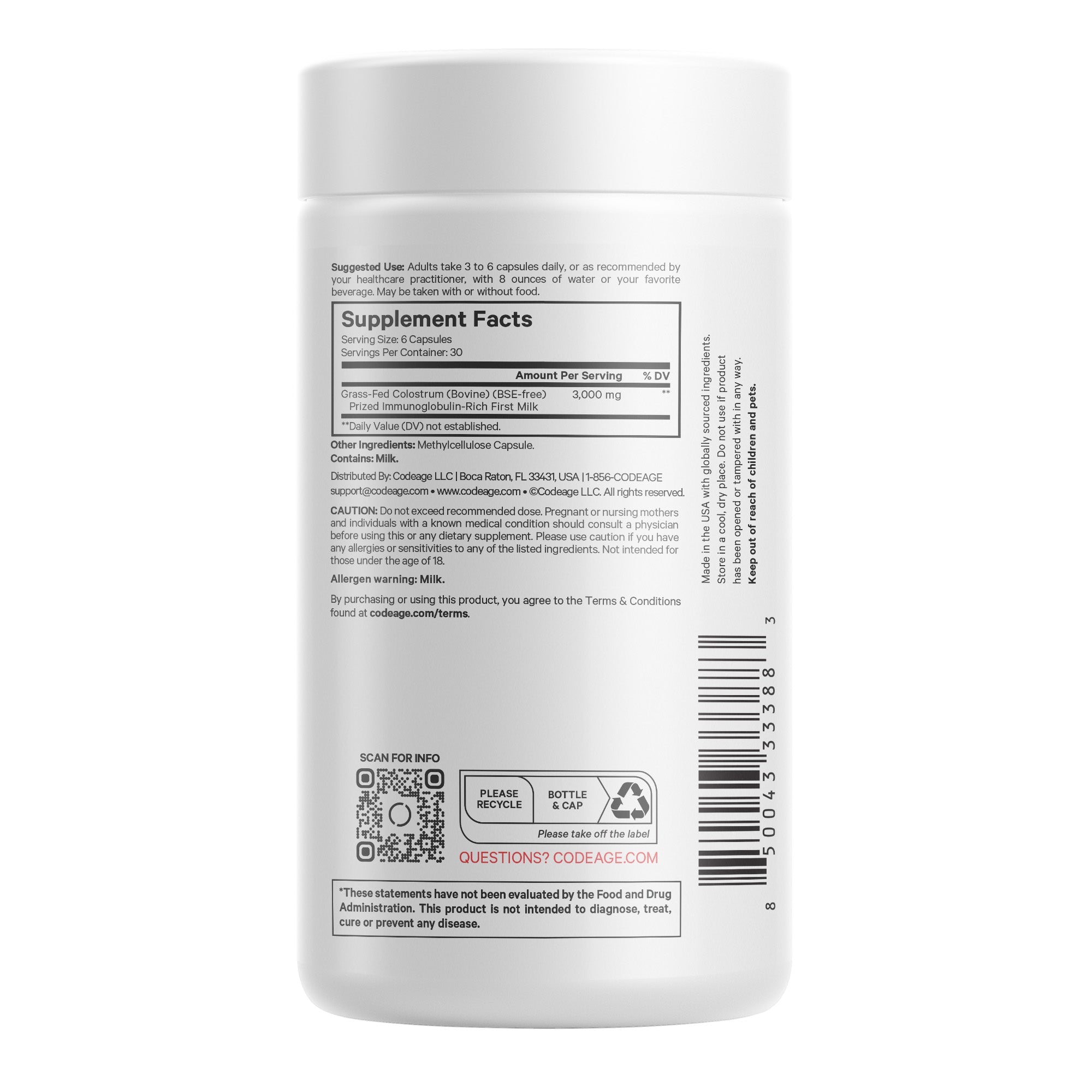 Immuno Colostrum Supplement