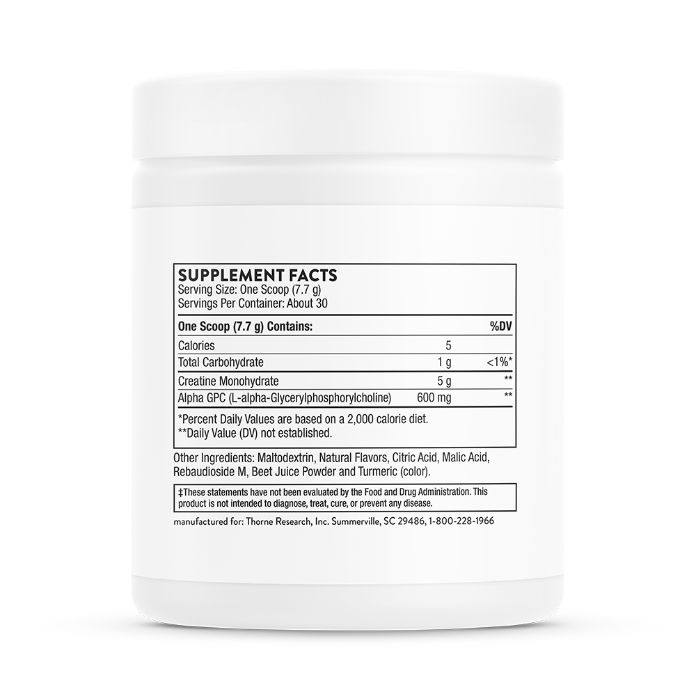 Creatine + Alpha GPC Powder