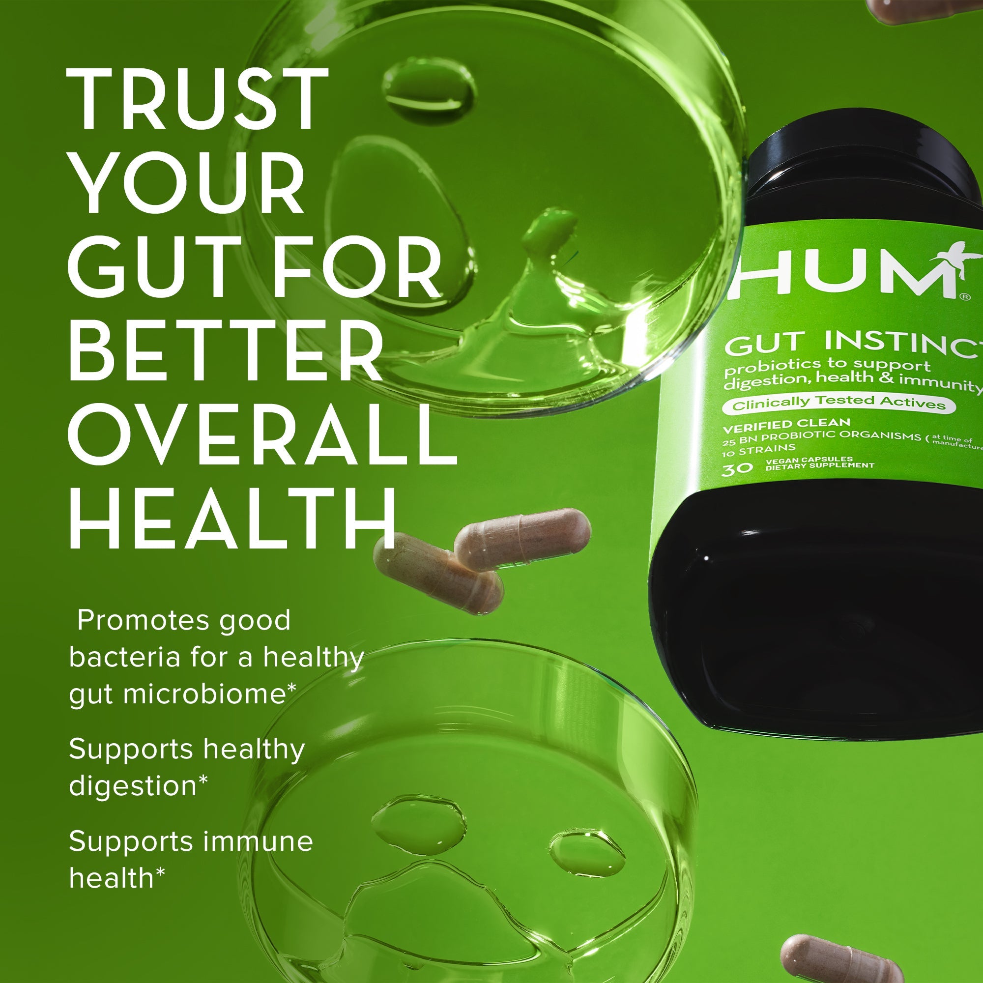 Gut Instinct Probiotics - For Digestive Health
