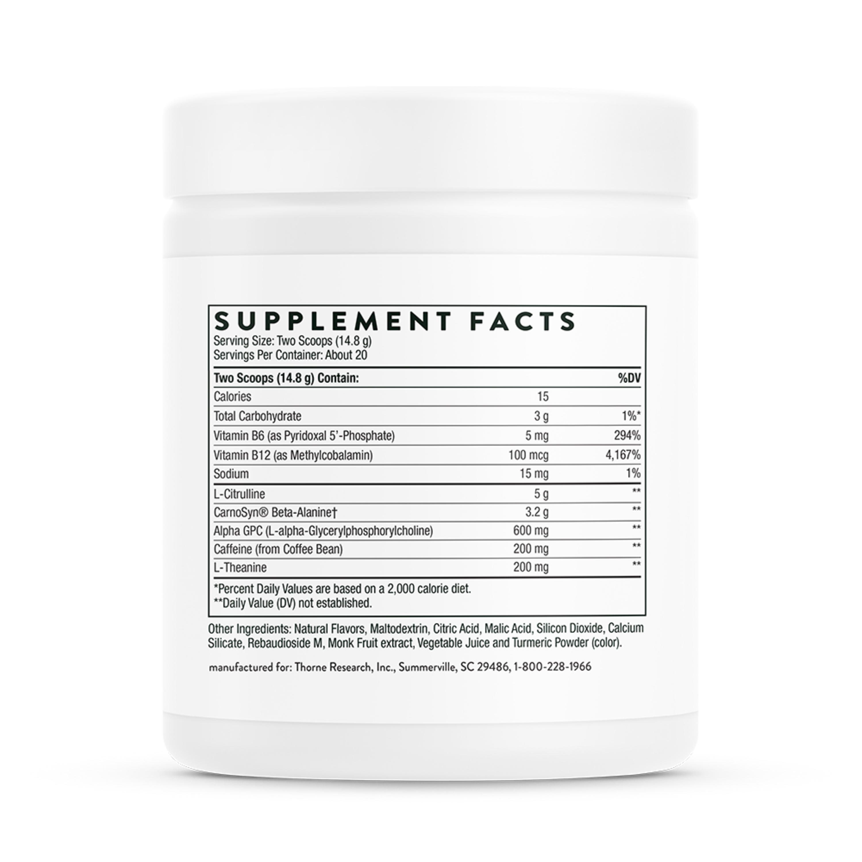 Advanced Pre-Workout Powder