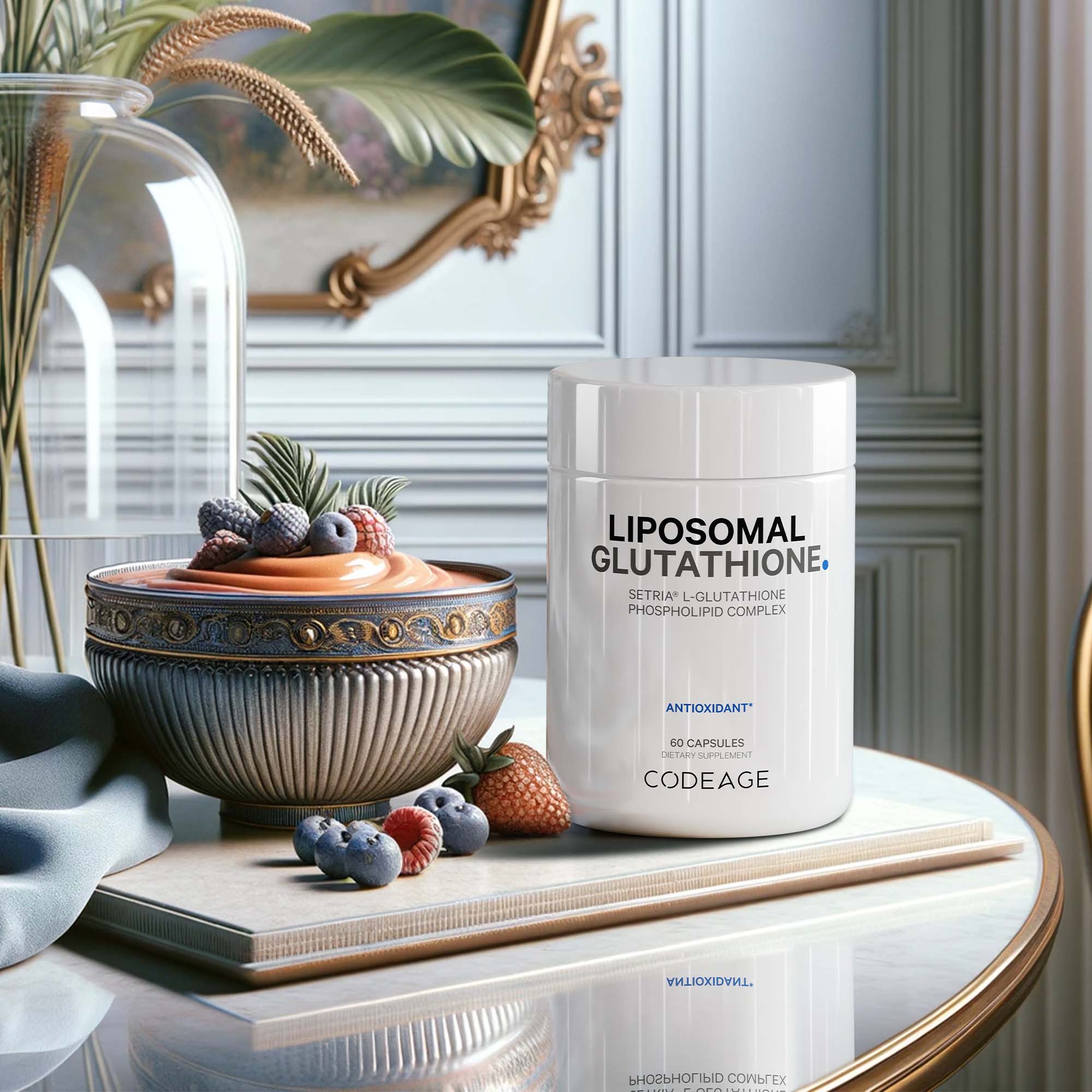 Liposomal Glutathione Capsules, 500 mg