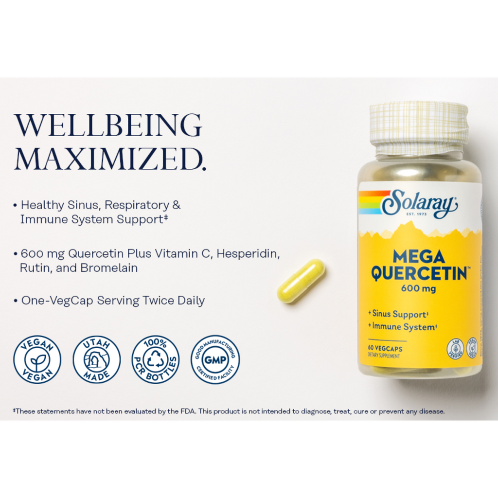 Mega Quercetin, 600 mg