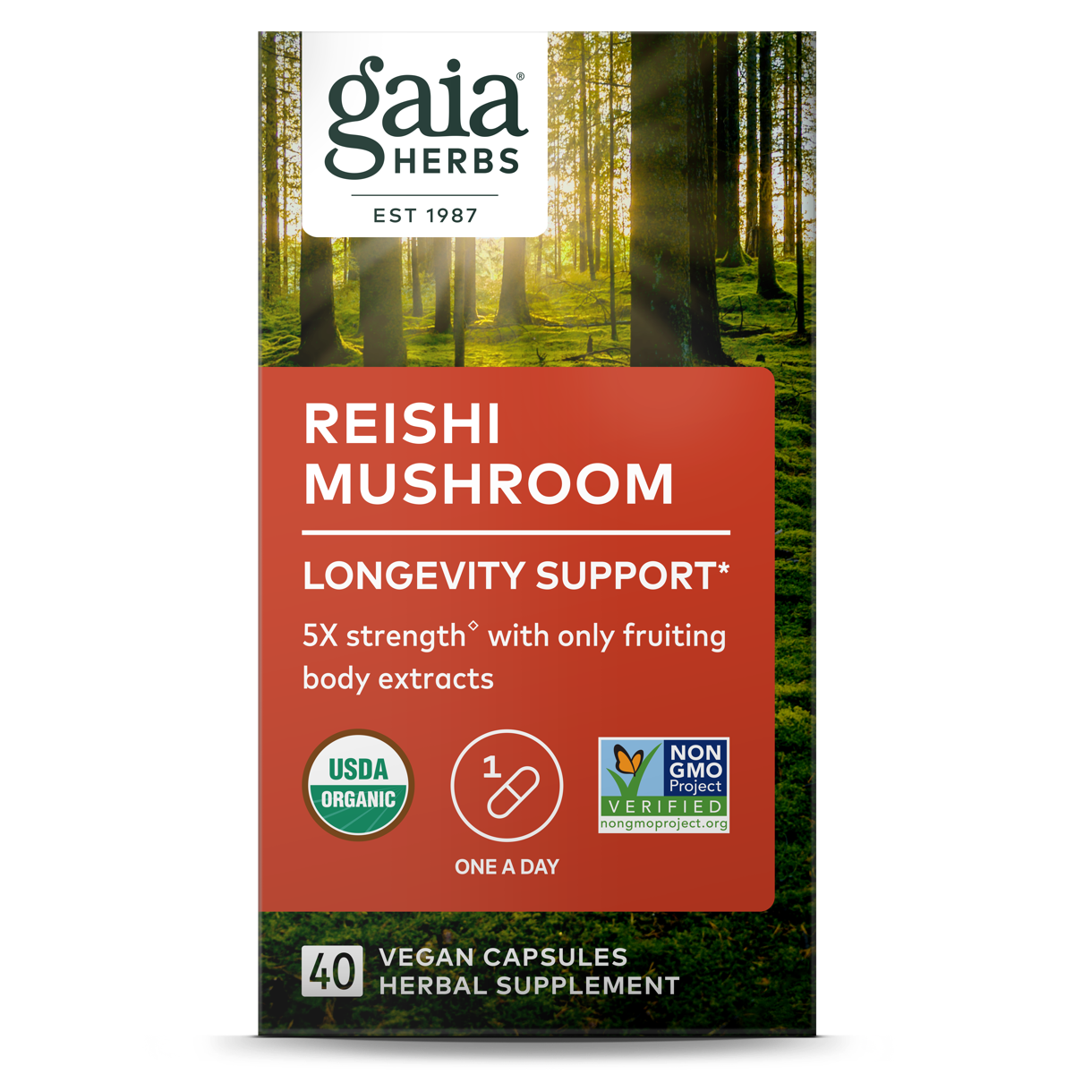 Reishi Mushroom - For Immune & Heart Support