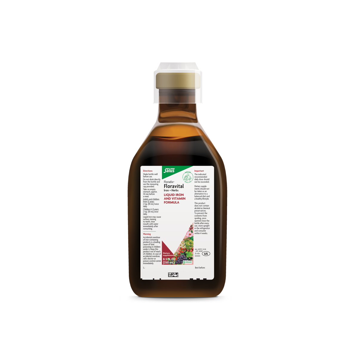 Floravital® Iron & Herbs Yeast-Free
