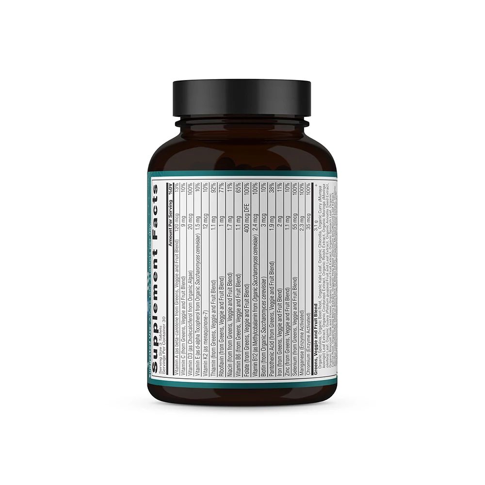 Organic Super Greens + Multivitamins