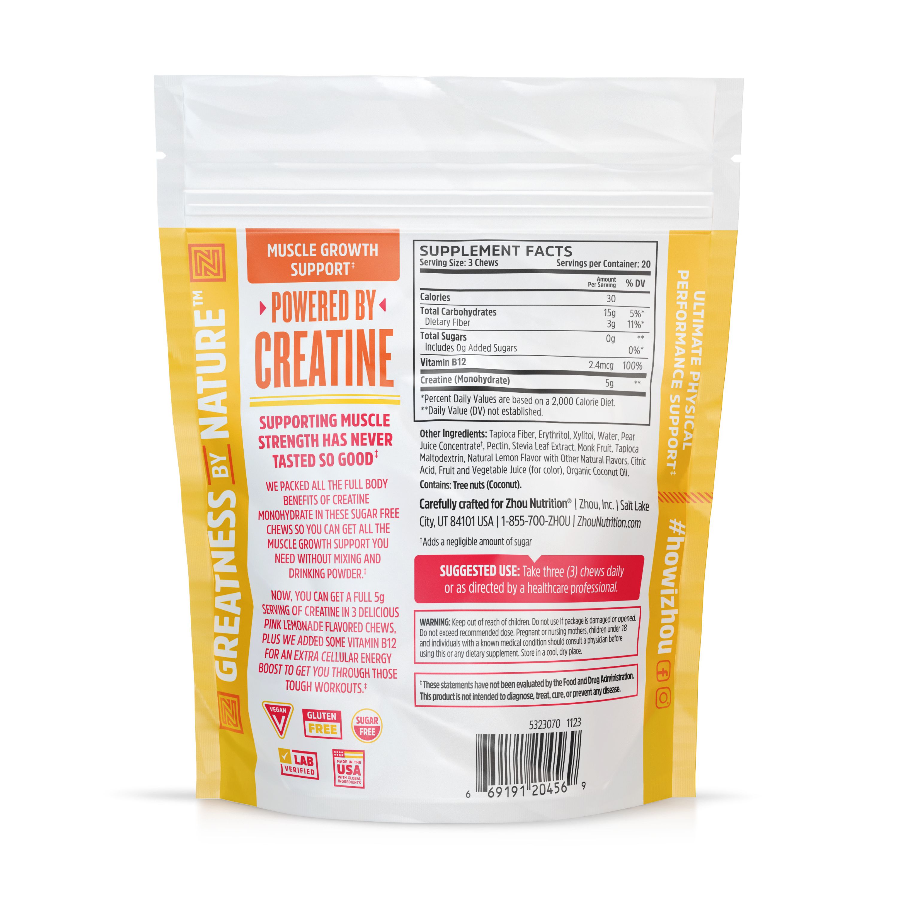 Creatine Chews Gummy