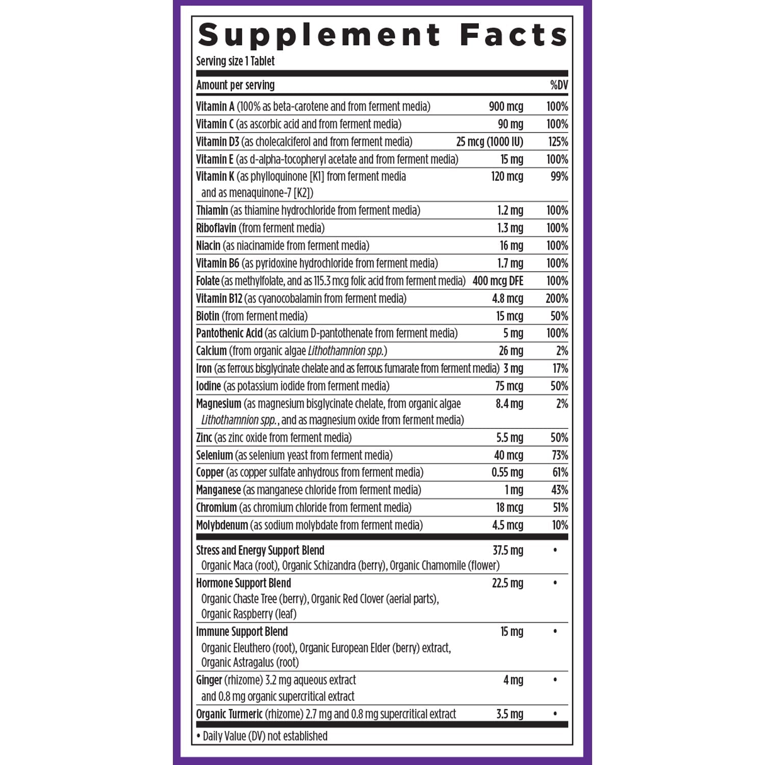 Every Woman's One Daily Multivitamin