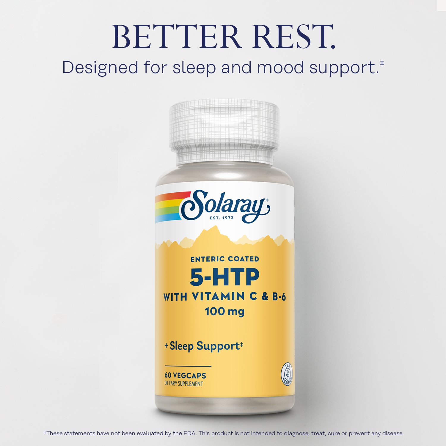 5-HTP EC-w Vit C & B6, 100 mg